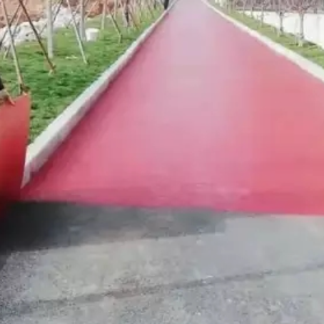 青海​ 彩色路面喷涂翻新是一种低成本